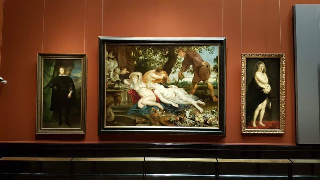 Paintings by Peter Paul Rubens at the Vienna Museum of Art History. Photo: Art with me! e.U., 2019