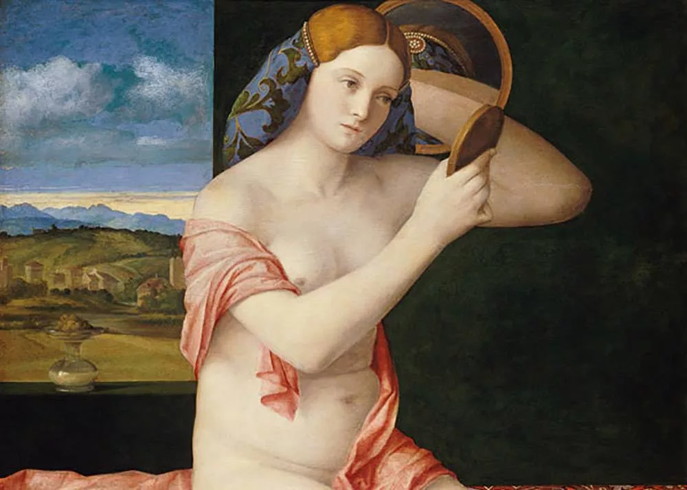 "The young lady at the toilet" by Giovanni Bellini from the collection of the Museum of Art History in Vienna. Picture: wikiart.org.