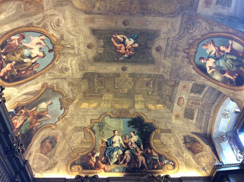 Paintings in the "Heroica Hall" in Lobkowicz Palace. Photo: Art with me! e.U., 2019