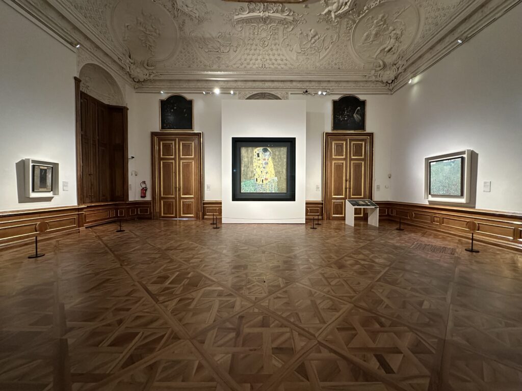 Exhibition of paintings by Gustav Klimt in the Upper Belvedere. Photo by Julia Abramova, 2025