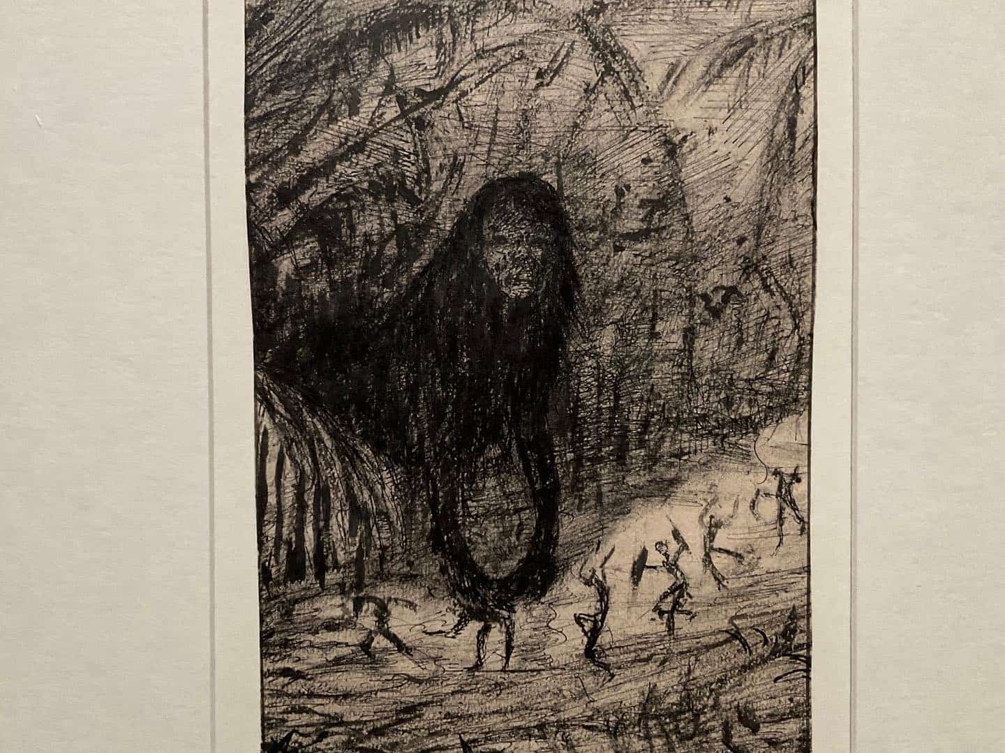 Альфред Кубин "Богиня судьбы", ок. 1910 г. в Музее Леопольда, 2022 г.
