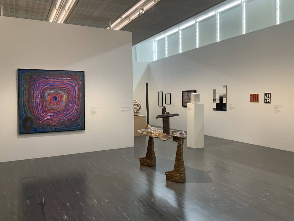 Exposition of the contemporary art exhibition with works by Friedensreich Hundertwasser at the Belvedere 21 in Vienna, 2023