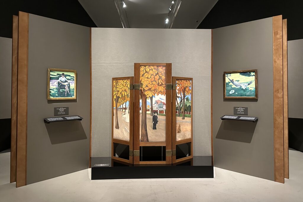 Экскпозиция выставки "Сезан, Моне, Ренуар" в Нижнем Бельведере 2025